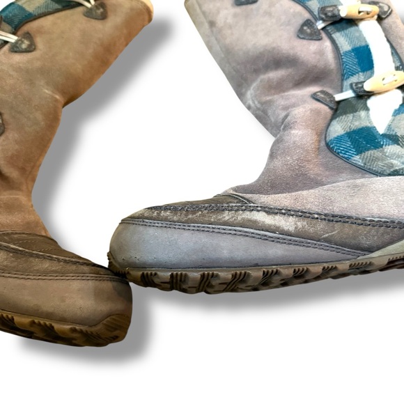 Sorel Suka II Shearling Winter Boots Women’s Size 9.5‎ Brown Suede Toggle Side - Picture 2 of 8